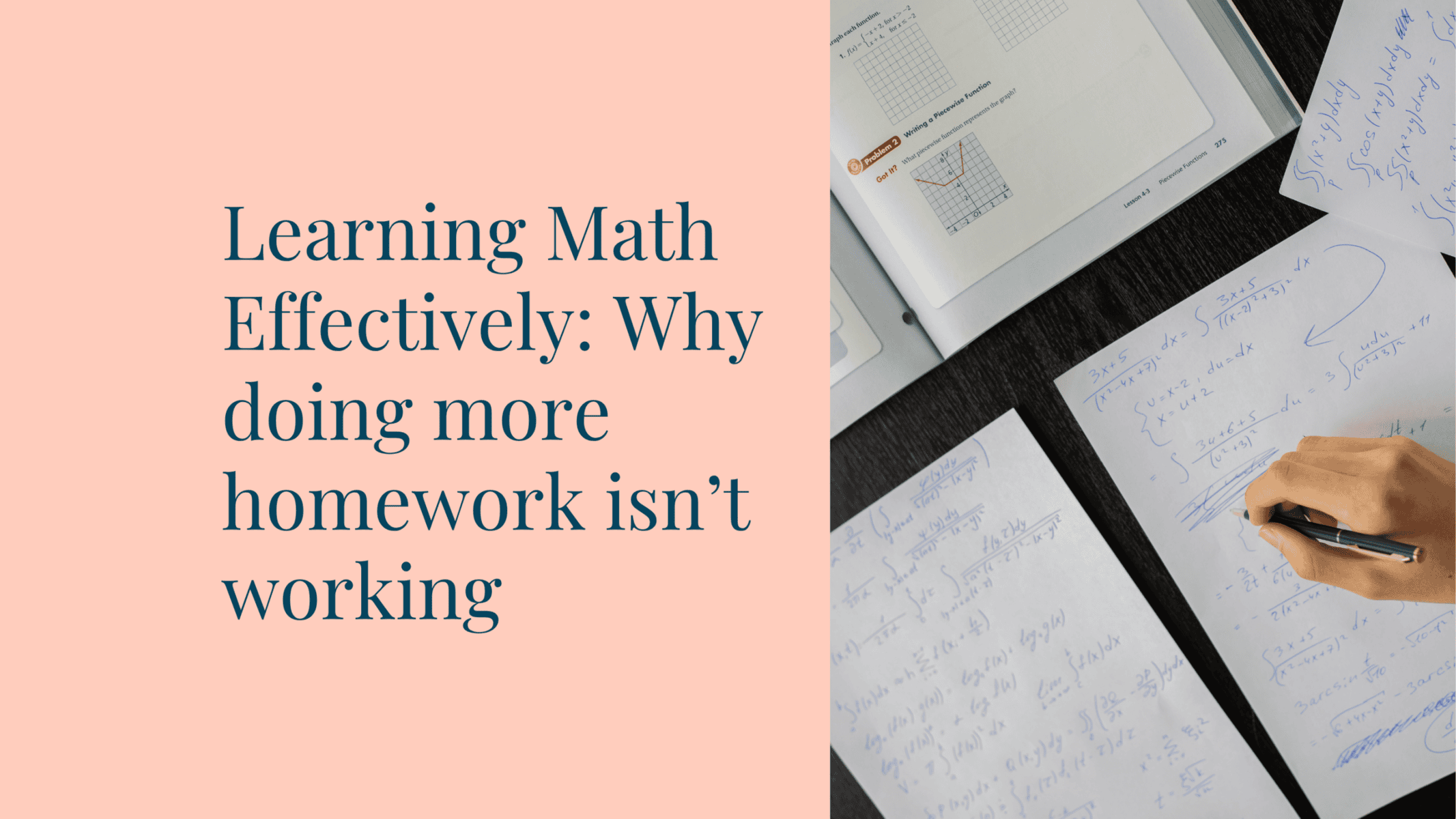 learning math effectively